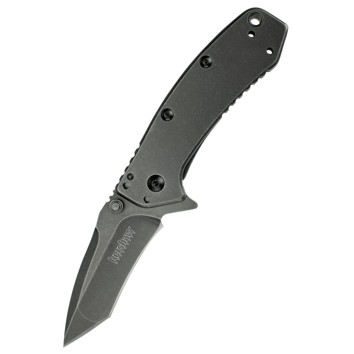 Couteau de poche Kershaw Cryo Tanto, BlackWash