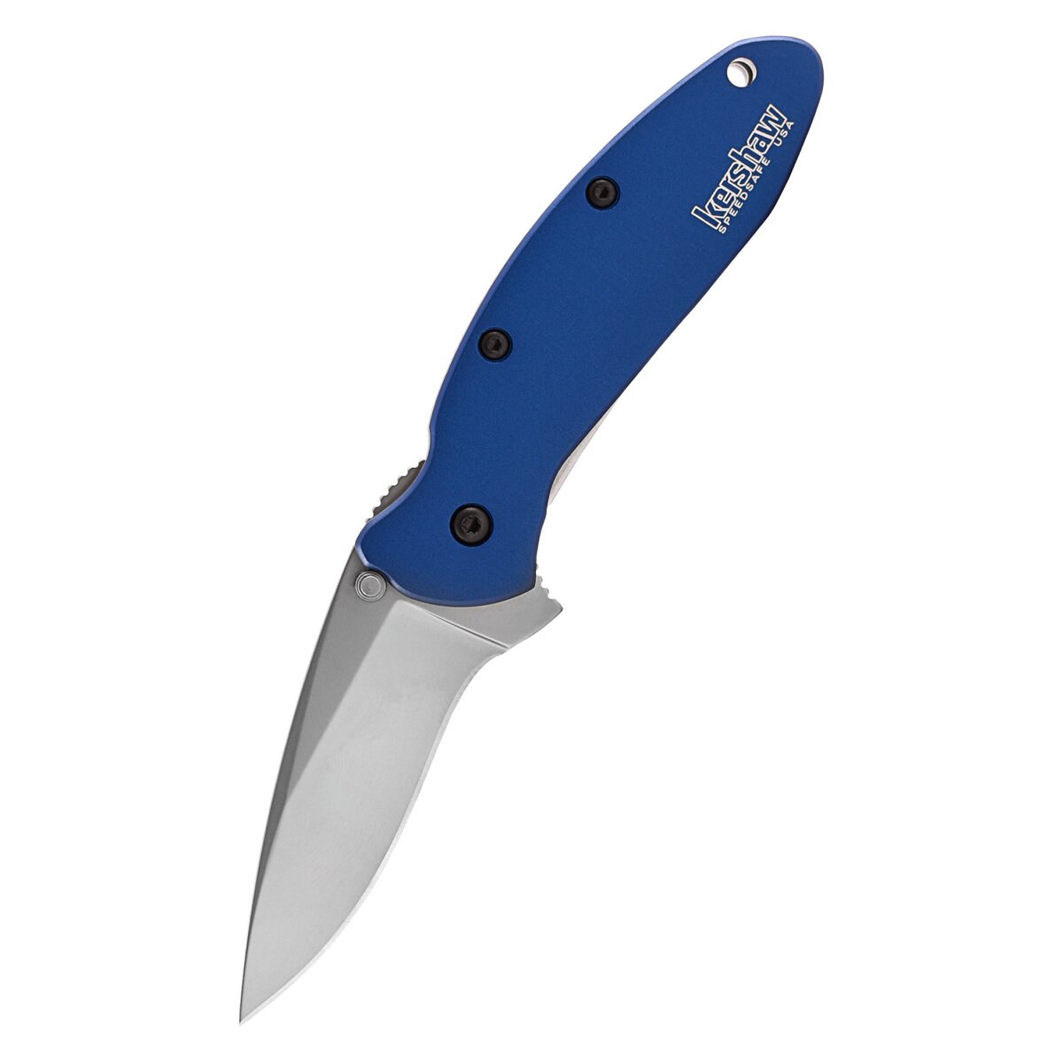 Coltello tascabile Kershaw Scallion, blu navy