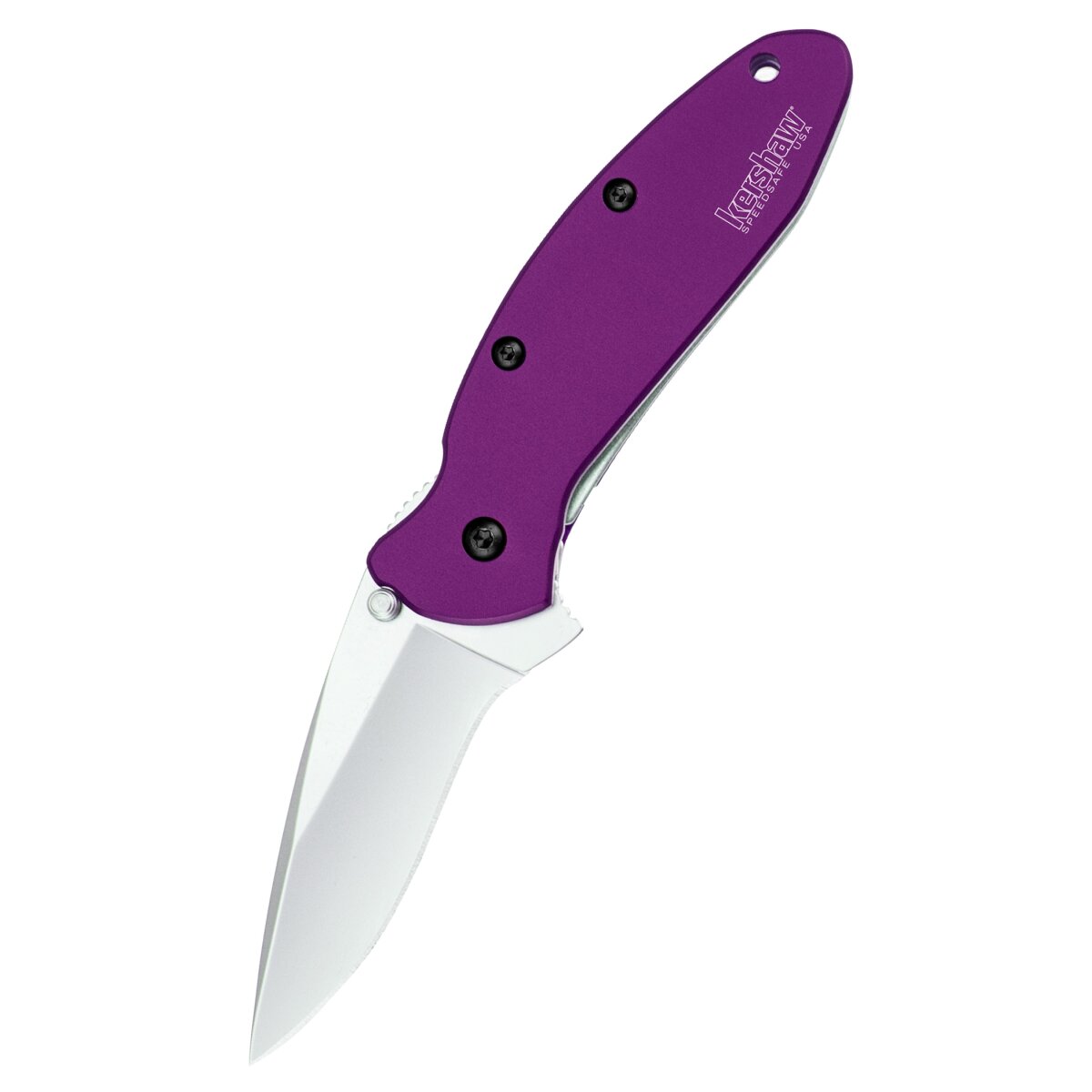 Couteau de poche Kershaw Scallion, violet