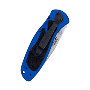 couteau de poche Kershaw Blur, bleu marine, Stonewash