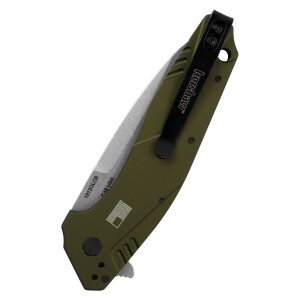 Couteau de poche Kershaw Dividend Composite Olive