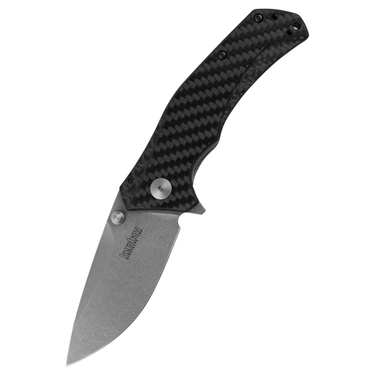 Couteau de poche Kershaw Knockout avec manche en fibre de...