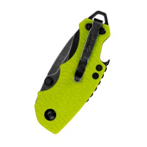 Couteau de poche Kershaw Shuffle, vert fluo, BlackWash