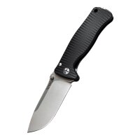 Couteau de poche SR2 Aluminium Noir, Satiné, Lionsteel