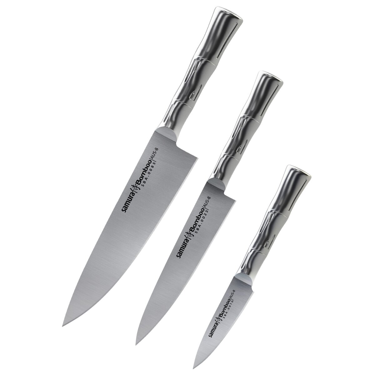 Samura Bamboo, 3-piece knife set