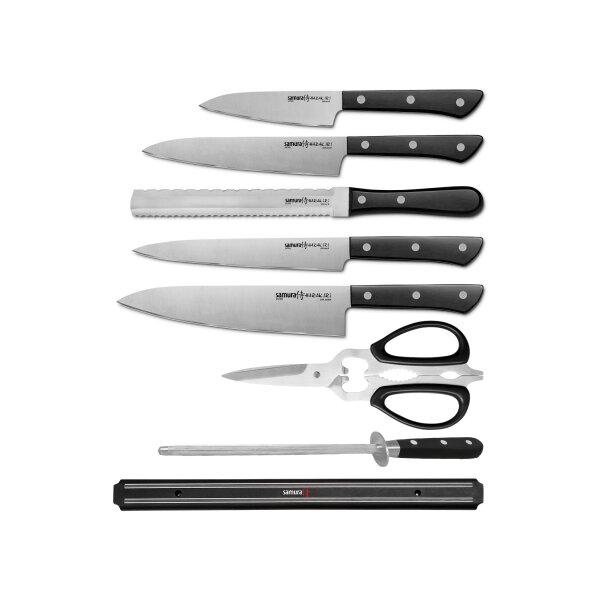 Samura Harakiri Super Set, set de couteaux de cuisine 8 pièces