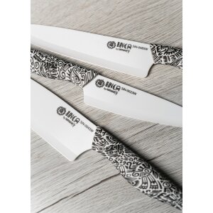 Samura INCA, set de 3 couteaux de cuisine, couteau en...