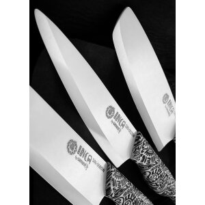 Samura INCA, set de 3 couteaux de cuisine, couteau en céramique