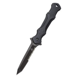 Tailwind Urban Tactical Stiletto Couteau de poche, Dentelé