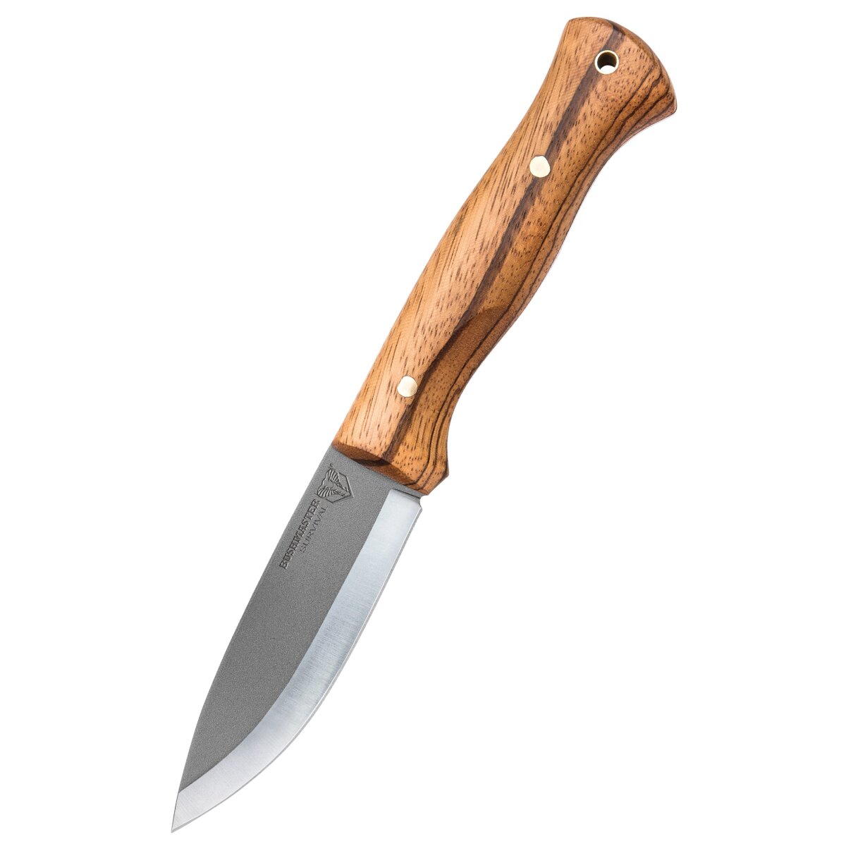 Bushcraft Explorer Messer mit Leder-Scheide