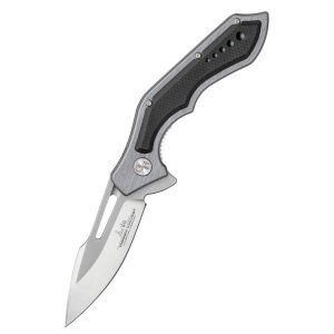 Gil Hibben Hurricane couteau de poche, noir, acier à outils D2