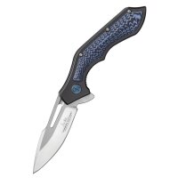 Gil Hibben Hurricane couteau de poche, bleu-noir