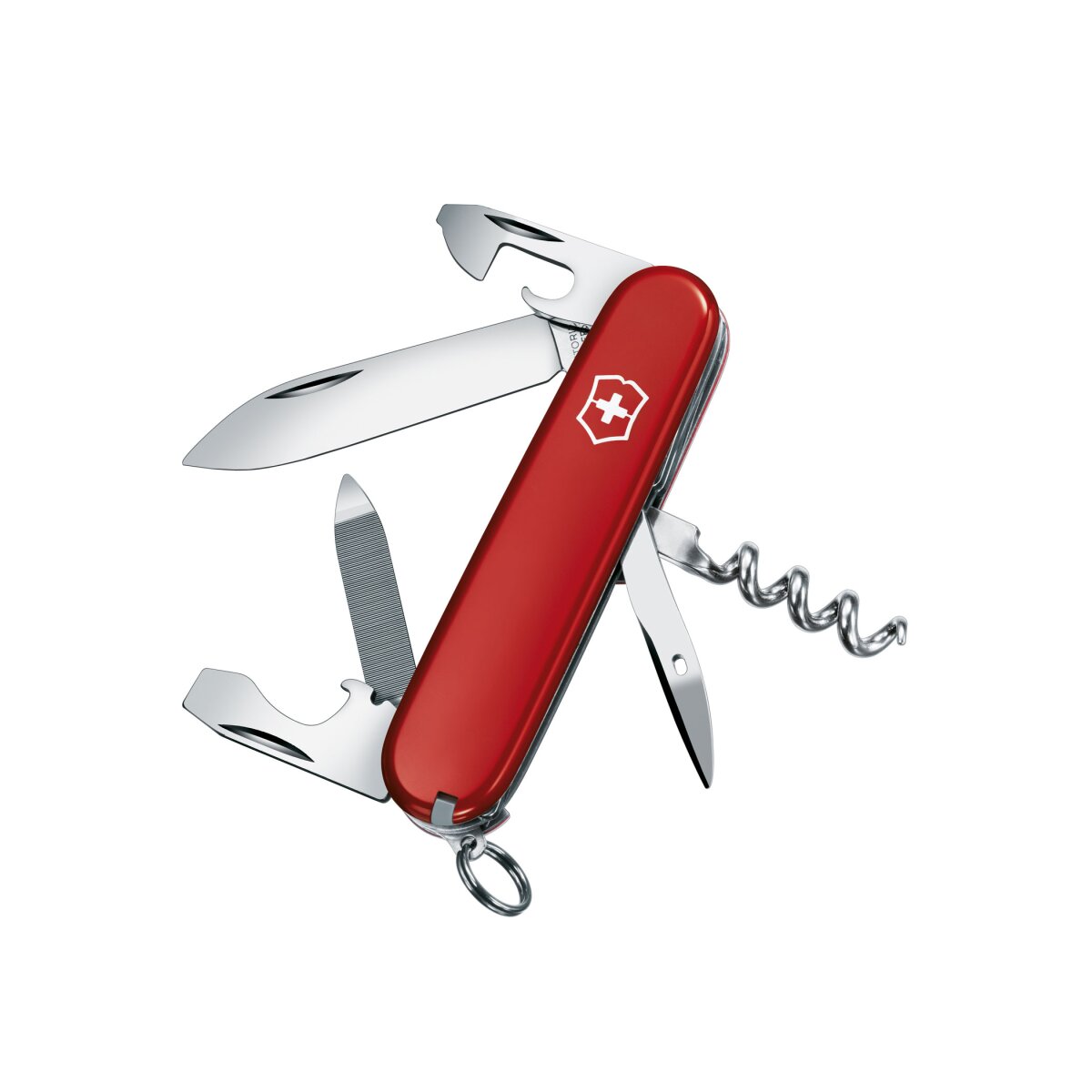 Officer knife, Sportsman, red