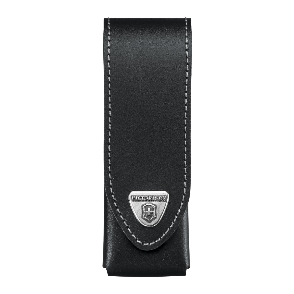 Belt case, leather black, up to 4 layers