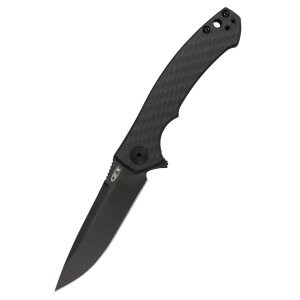 Couteau de poche ZT 0450CF Sinkevich avec manche en fibre...