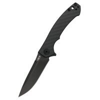 Couteau de poche ZT 0450CF Sinkevich avec manche en fibre de carbone