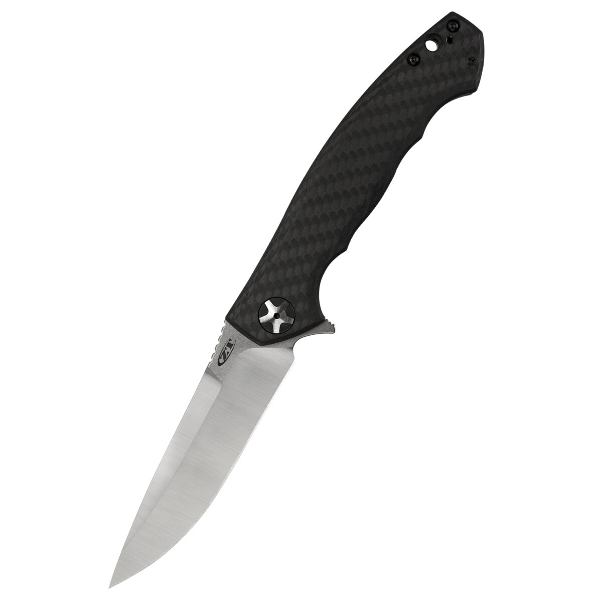 Couteau de poche ZT 0452CF Sinkevich, Large, avec manche...