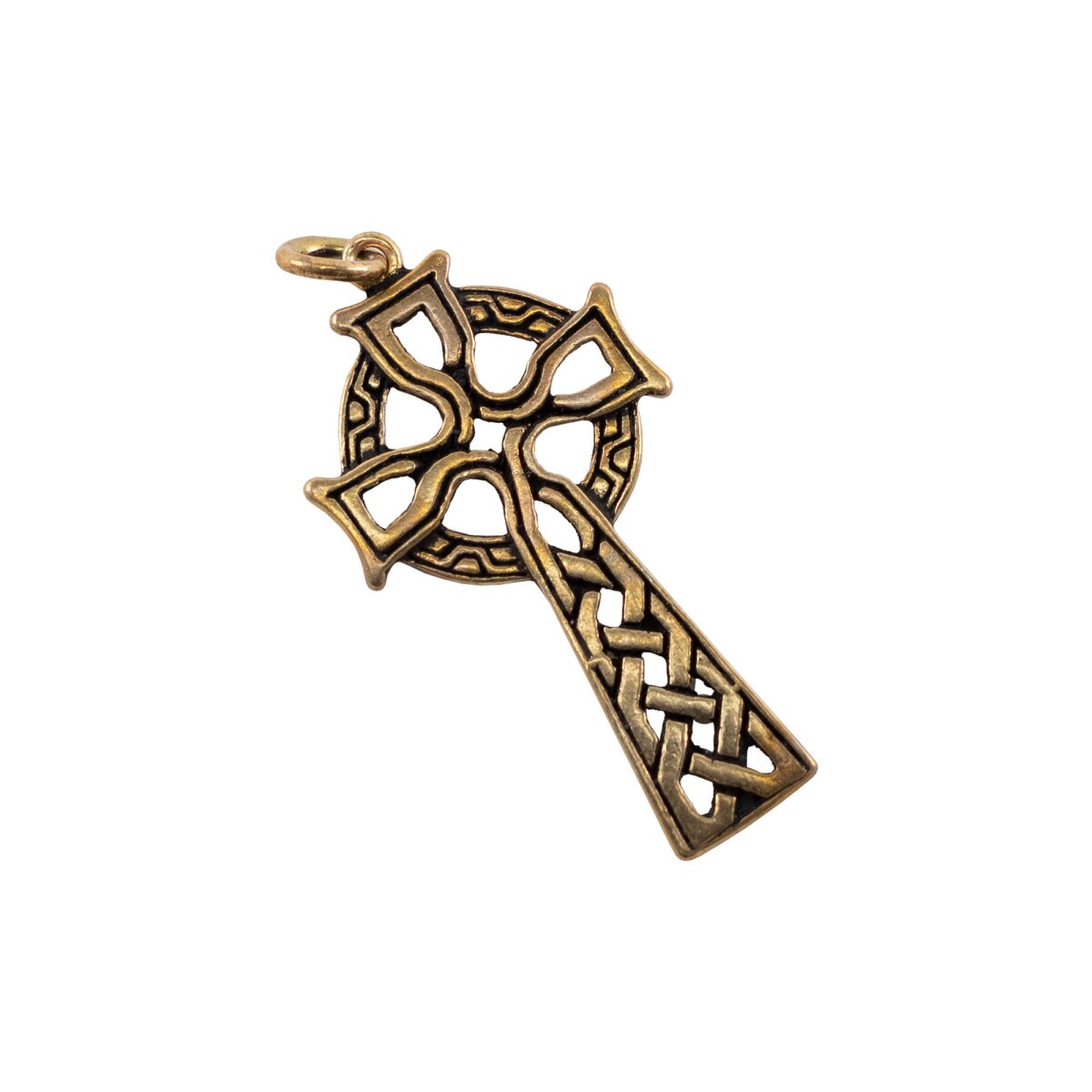 Chain pendant bronze "Celtic cross"