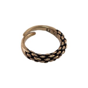 Wikinger Ring bronze "Chain" verschiedene...