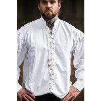 Chemise à lacets blanc "Dagwin