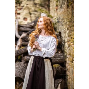 Medieval blouse White "Tilda"