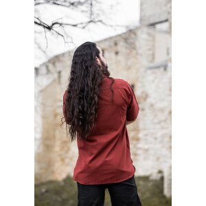 Medieval short sleeve shirt Red "Eric"