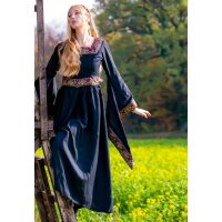 Noble robe en viscose noire