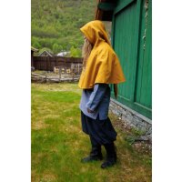 Guêpier viking en laine jaune moutarde "Bjomolf