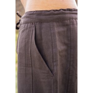 Pantalon Rush avec laçage des jambes Marron "Magnus