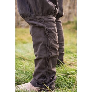 Pantalon Rush avec laçage des jambes Marron "Magnus