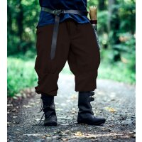 Pantalon Rush avec laçage des jambes Marron "Magnus