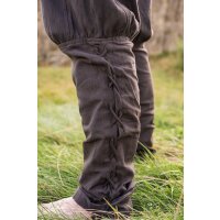 Pantalon Rush avec laçage des jambes Marron "Magnus