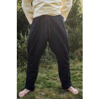 Pantalon Rush avec laçage des jambes Noir "Magnus