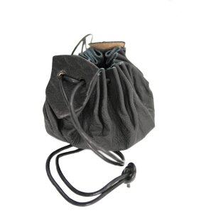 Sac en cuir de vachette noir "Odo