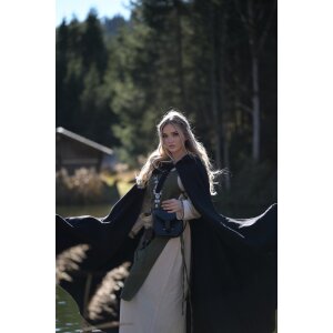 Sur-robe viking verte "Aleiga