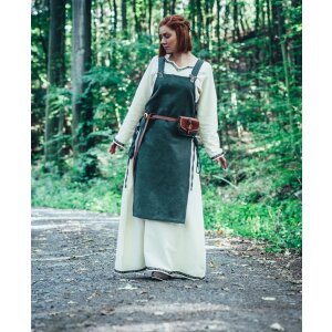 Sur-robe viking verte "Aleiga