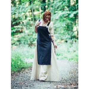 Sur-robe viking noire "Aleiga