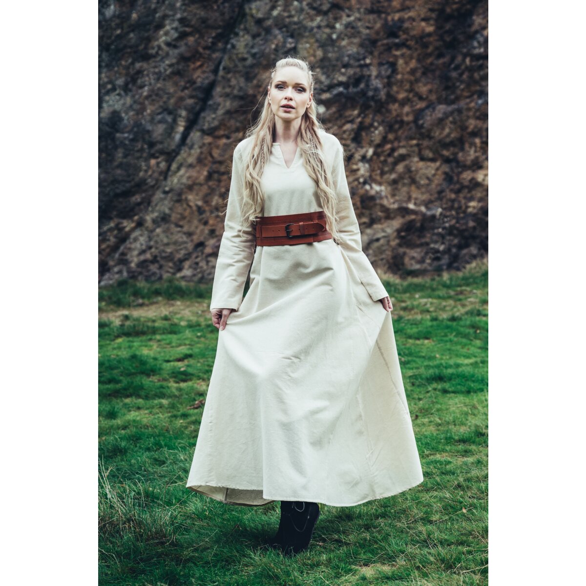 Viking Underdress cotton Natural "Valdis"