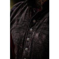 Gilet de velours noble brun "Pierre