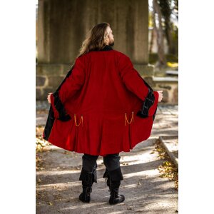 Pirate frock coat Red/Black "Jack"