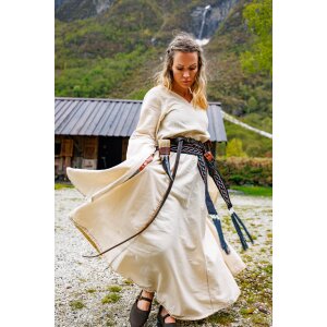 Medieval dress Natural "Begina"