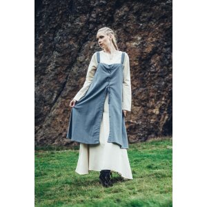 Wikinger Überkleid Taubenblau "Inka"