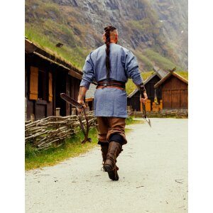 Viking tunic Blue Gray "Torsten"