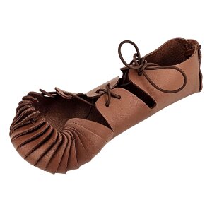Chaussures médiévales marron