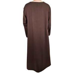 Habit de moine brun "Alanus" - ensemble habit, cuculle et ceinture de corde