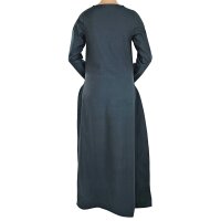 Robe ou sous-robe médiévale classique bleue "Amalie"