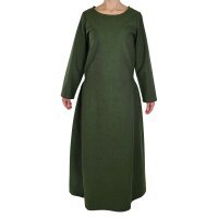 Robe ou sous-robe médiévale classique verte "Amalie"