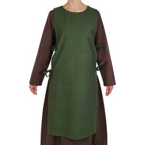 Sur-robe viking classique verte "Lykke"