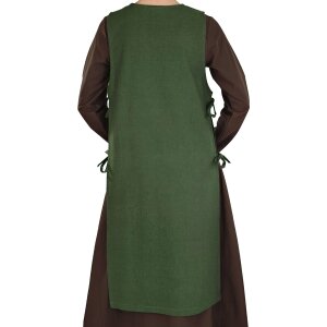 Sur-robe viking classique verte "Lykke"