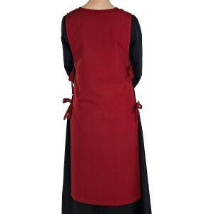 Sur-robe viking classique rouge "Lykke"